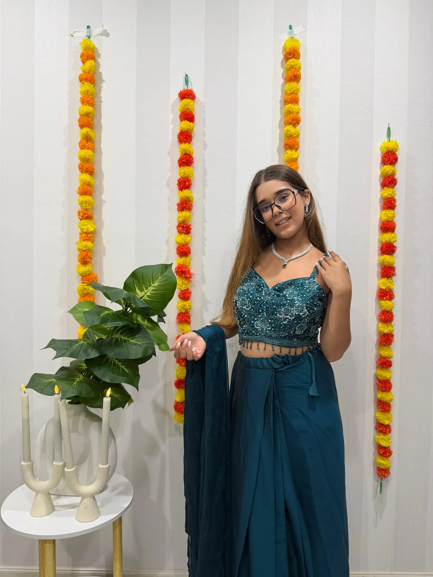 GRACY Pre - draped saree